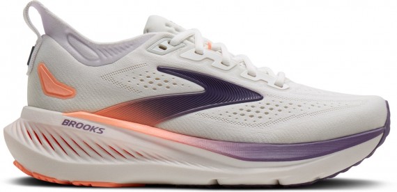 BROOKS Glycerin 23 WHITE/MULLED GRAPE/CLEAR