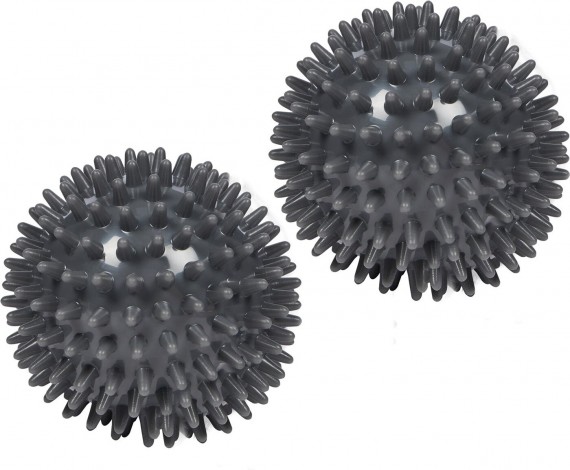Noppenball Knobbed Balls Pair GREY 